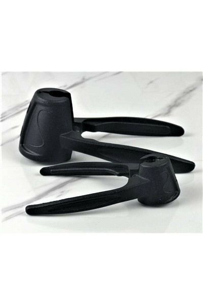 MİMOZA PARK Mimoza Black 2-Piece Cast Iron Walnut Hazelnut Cracker Set (2 Li)