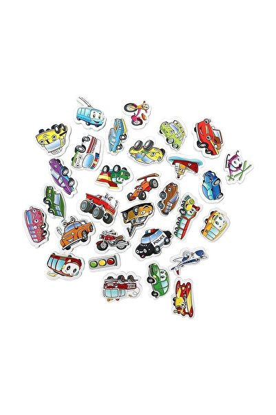 Diytoy Manyetik 3'lü Set Hayvanlar, Meyve-sebzeler, Taşıtlar