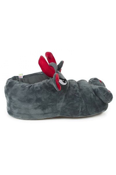 Twigy Ανδρικές παντόφλες Animal Grey Bull
