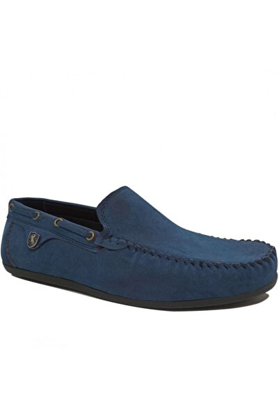 Modamela E481 Koyu Mavi Nubuk Erkek Ayakkabı