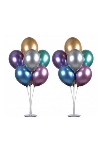 Happyland Balloon Stand 7 Sticks 75 Cm And 7 Pieces -