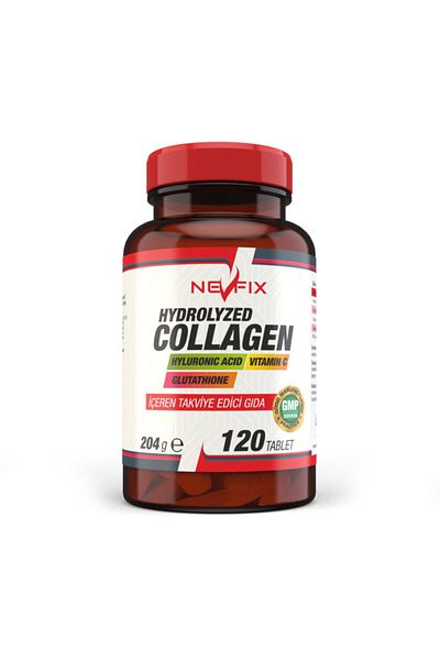 Nevfix Collagen 120 Tablet Glutathione Hyaluronic Acid Vitamin C
