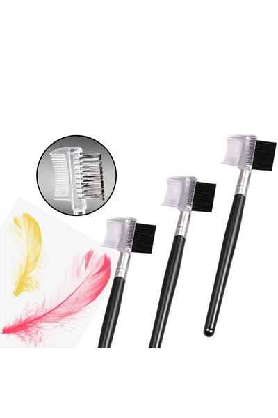 gaman ComFortable Use - Eyebrow Comb Eyelash Brush 12 Pieces Plastic