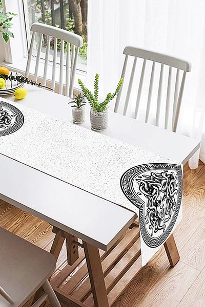 Realhomes Μοντέρνο Suede Runner με ψηφιακή εκτύπωση ειδικής σχεδίασης