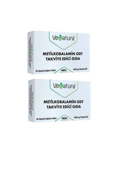 VeNatura B12 Methylchobalamin 30 Tablets 2 Pieces