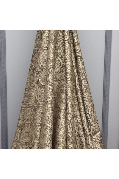 LEVENT ÖZEL Satin Background Curtain Fabric 100x320 Deep