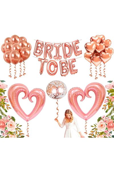 Happyland Bride To Be Rose Gold Happybalonset-no-14