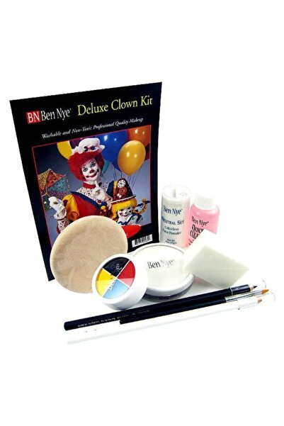 BenNye Deluxe Clown Kıt / Palyaço Makyajı Seti
