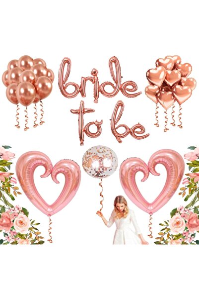 Happyland Bride To Be Rose Gold Happybalonset-no-7