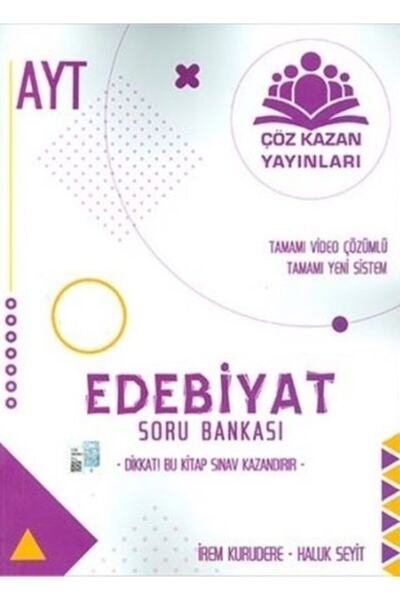 Genel Markalar Çöz Kazan AYT Edebiyat Soru Bankası 2021 (Yeni)