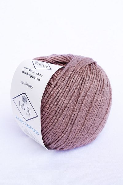 LaVita Yarn Baby Cotton 50 gr Amigurumi, Punch, Hand Knitting Thread, 5 Pack Taka Yarn (VİZON-7001)