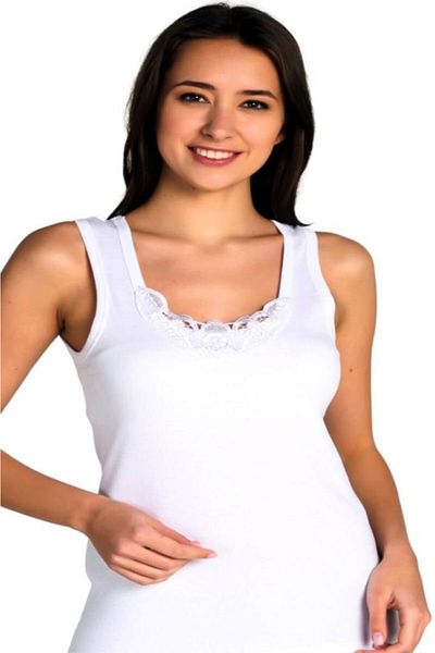 Seher Tricot de corp pentru damă cu bretele late