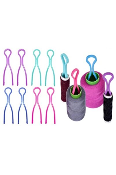 Kırkyama Patchwork Home 12 Adet Dikiş Nakış Bobin Ipliği Için Iplik Saklama O...