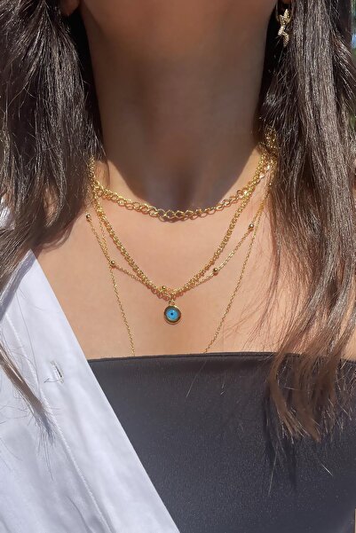 VAGGON Halskette – Bijouterie - Blau