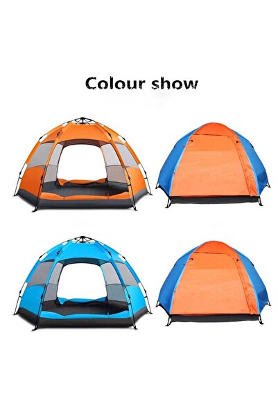 BSD GİFTED Tam Otomatik 10-12 Kişilik Çadır Aile Çadırı 320x320x170cm