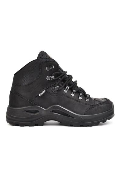 Scooter 1219 Waterproof Genuine Leather Men's Lace-up Outdoor Boots Black