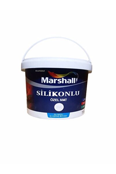 Marshall Silikonlu Mat Iç Cephe Boyası Kumbeji 7,5lt (10 Kg)