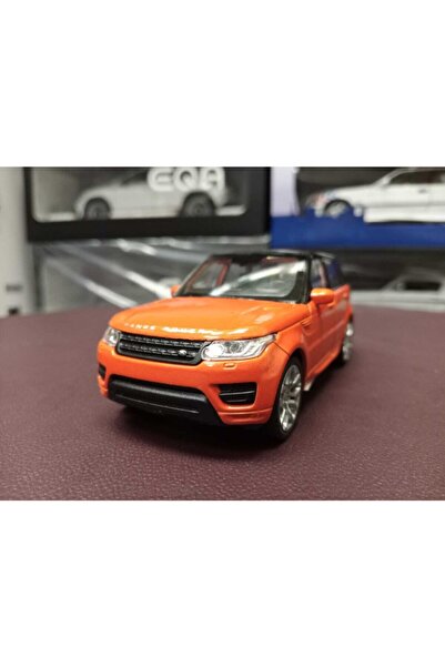 WELLY 1:36 Ölçek Range Rover Sport Diecast Model (turuncu)