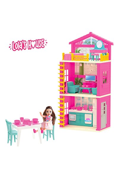 hediyecik Lola Prenses 3 Katlı Ev Oyun Seti