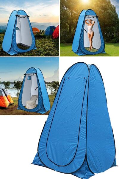 Markafox Kamp Alanı Duş Giyinme Wc Çadırı Fotoğrafcı Prova Kabini Namaz Kabini 190x120x120