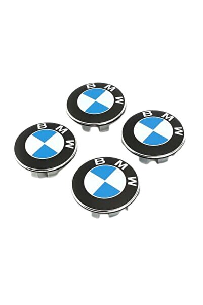 Genel Markalar Bmw E46 Jant Göbeği Kabartmalı Göbek Dış Çapı 6.8 Mm (4'lü Set)