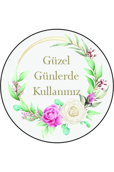 TELLGRAF ملصق مكتوب عليه "استخدمه في الأيام الطيبة" (4x4 سم)