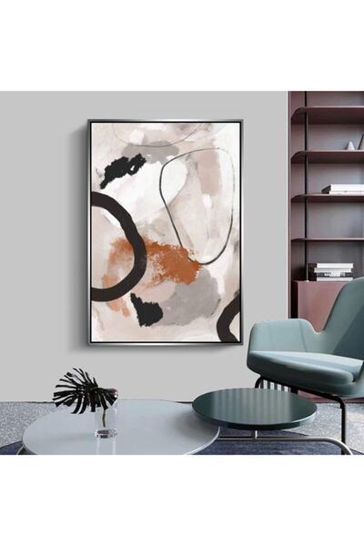Markazip Gümüş Metal Çerçeveli Kanvas Tablo 70x100cm Kod: Zv2011-k-g