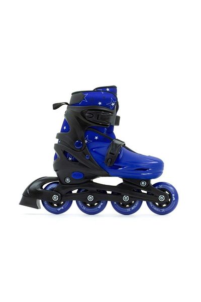 Sfr Plasma Black/blue Adjustable Fitness Roller Skates