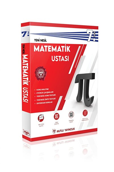 Mutlu Yayıncılık Mutlu Yayınları 7.sınıf Yeni Nesil Matematik Ustası 2022