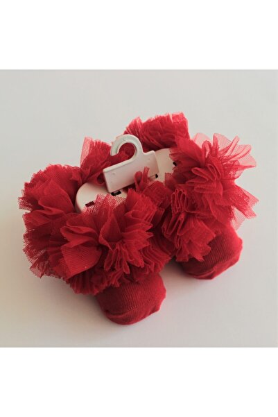 MinnieKids Red Frilly Socks