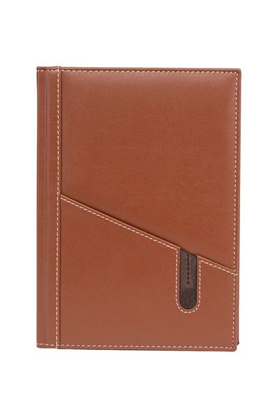 2K Leather Phone Case Cover Notebook Agenda Undated Striped 17x24 Cm
