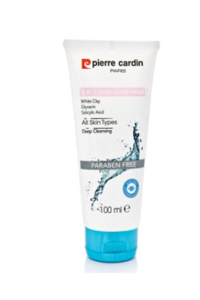 Pierre Cardin 3 in One Facial Cleansing Peeling 2 Pack 100 Ml +100 Ml