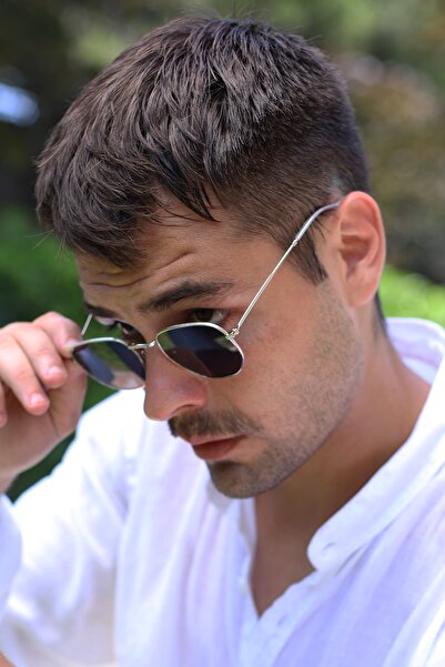 By Harmony Bh 3548 Silver Black Unisex Sunglasses