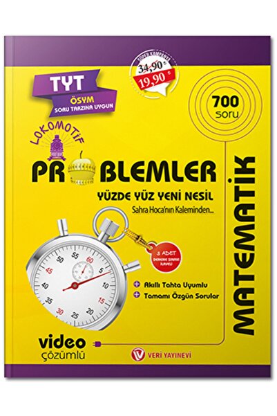 Genel Markalar 2024 Veri TYT Problemler Lokomotif Video Çözümlü Soru Bankası ...