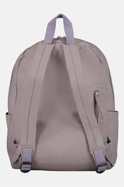 Bebe Kids Girl Brand Logo Backpack H 40 x 35 L x 15 W cm, Grey