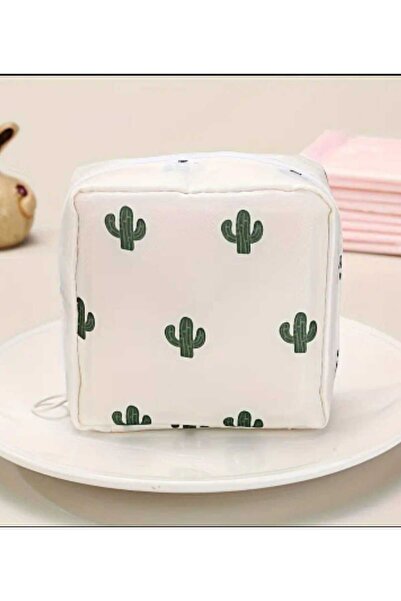 etna sanat Portable Women's Cosmetic Bag - Waterproof Polyester, Pad Storage