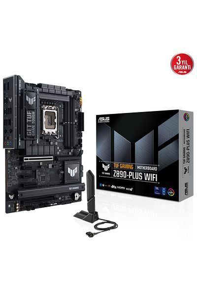 ASUS Sus Tuf Gaming Z890-Plus Wifi - Ddr5 4Xm2 Usb3.2 Rgb Lan Atx