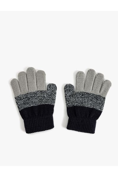 Koton Color Block Gloves