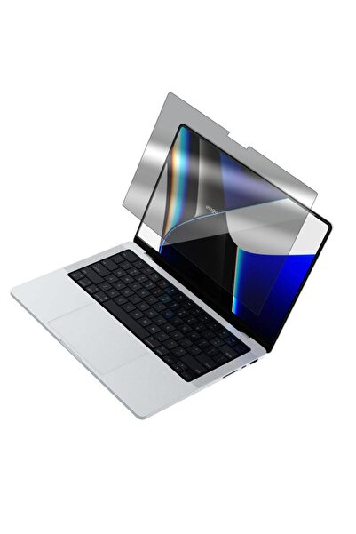 Engo Apple MacBook Pro M4 Hayalet Ekran Koruyucu 14.2 inç Şeffaf