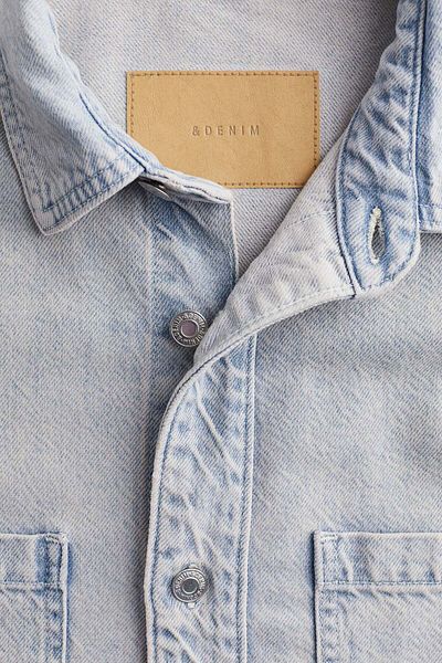 H&M Feather Soft Denim shirt
