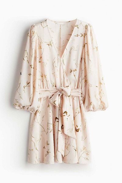 H&M Tie-belt dress