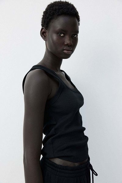 H&M Ribbed vest top