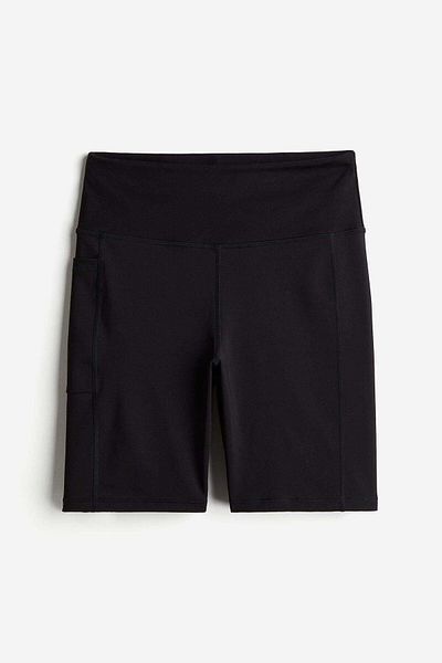 H&M شورت ركوب الدراجات الرياضي Drymove™ بتفاصيل جيب