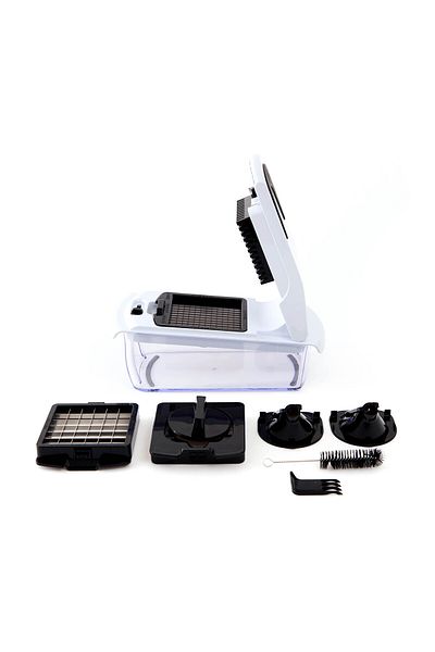 AROW 4 Bladed Hand Grater - White - 28x13 cm