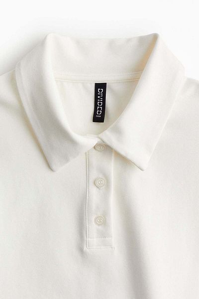 H&M Shoulder-pad polo dress