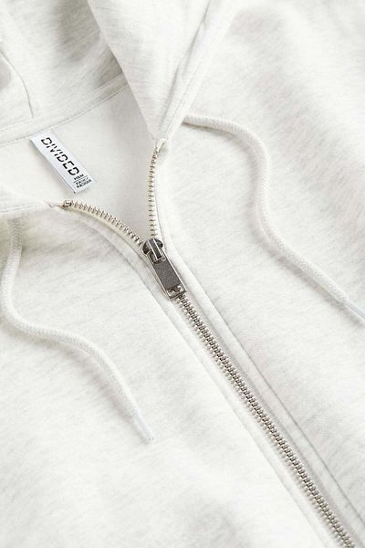 H&M Cropped zip-through hoodie