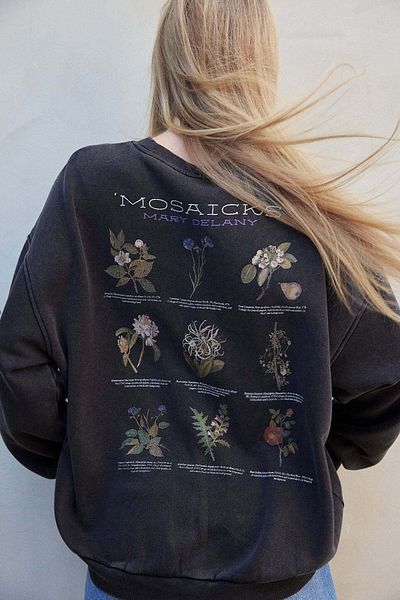 H&M Oversized Printed Sweatshirt