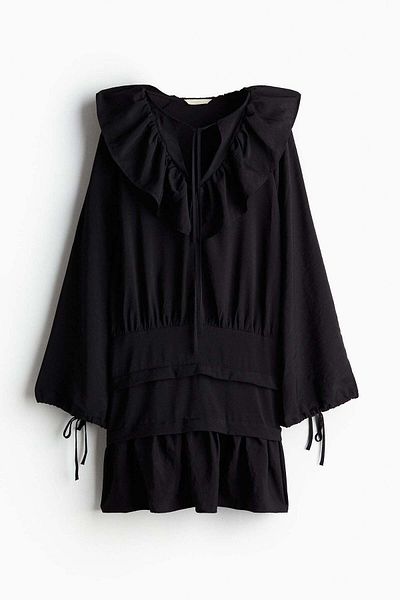 H&M Frill-collar dress