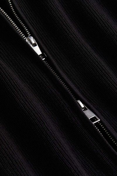 H&M Regular Fit Zip-through Cardigan