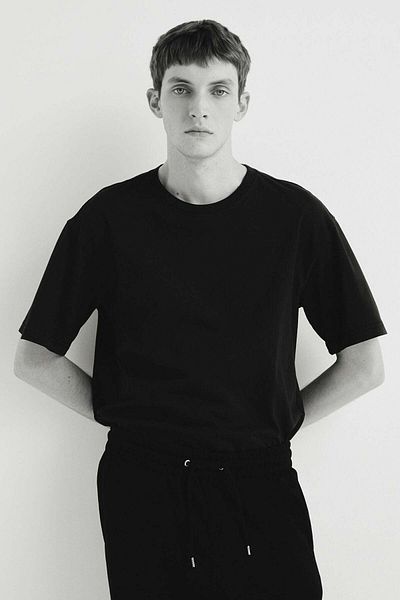 H&M Loose Fit Washed-look T-shirt
